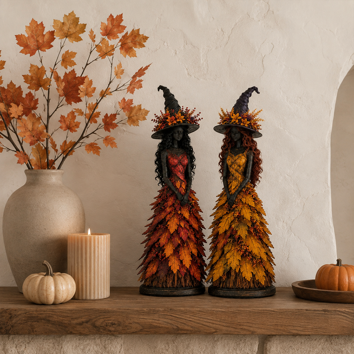 🧙‍♀️Enchanted Autumn Witch Figurine (📦Buy 2 Free Shipping)