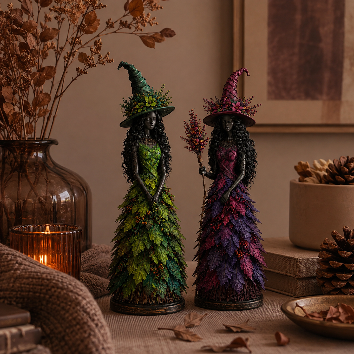🧙‍♀️Enchanted Autumn Witch Figurine (📦Buy 2 Free Shipping)