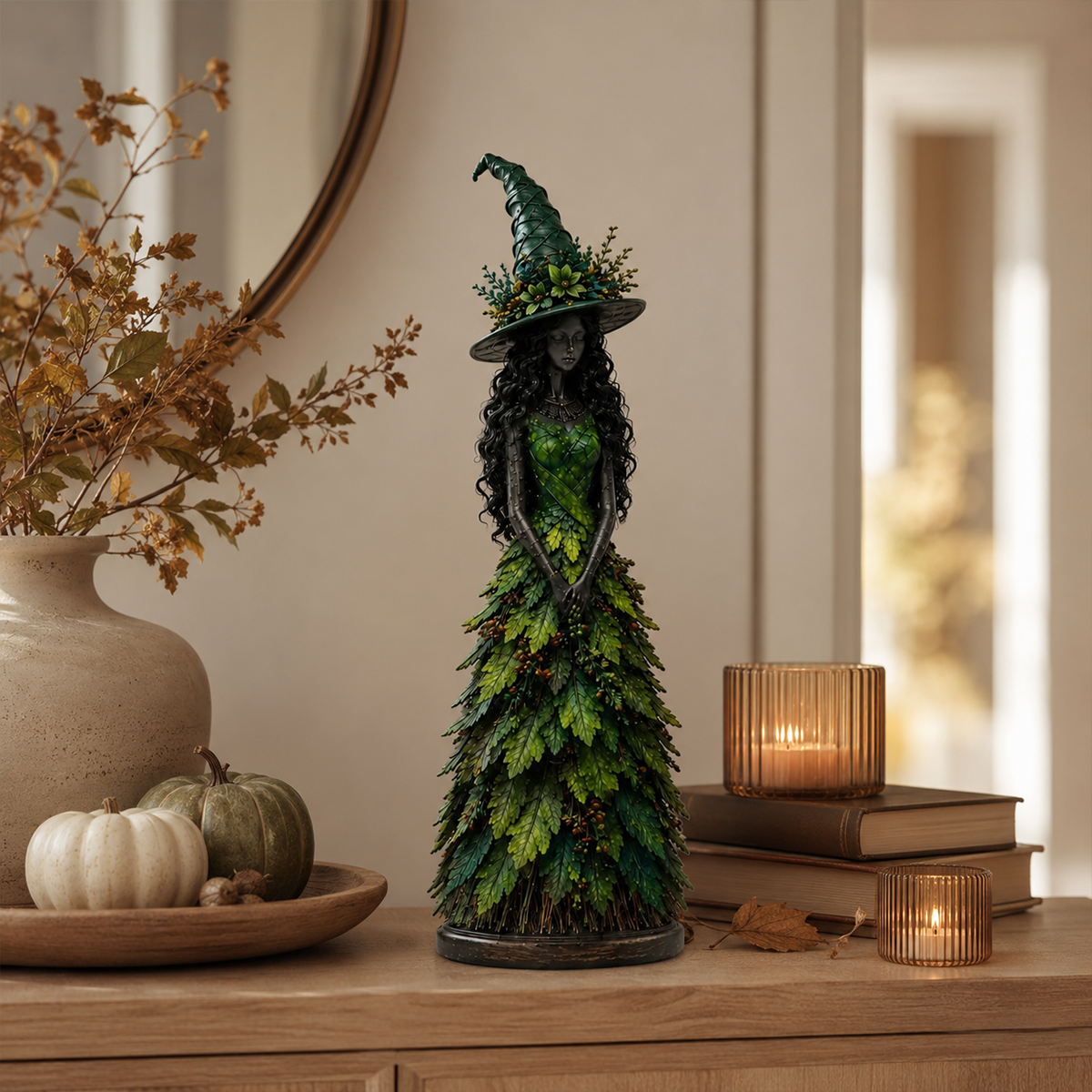 🧙‍♀️Enchanted Autumn Witch Figurine (📦Buy 2 Free Shipping)