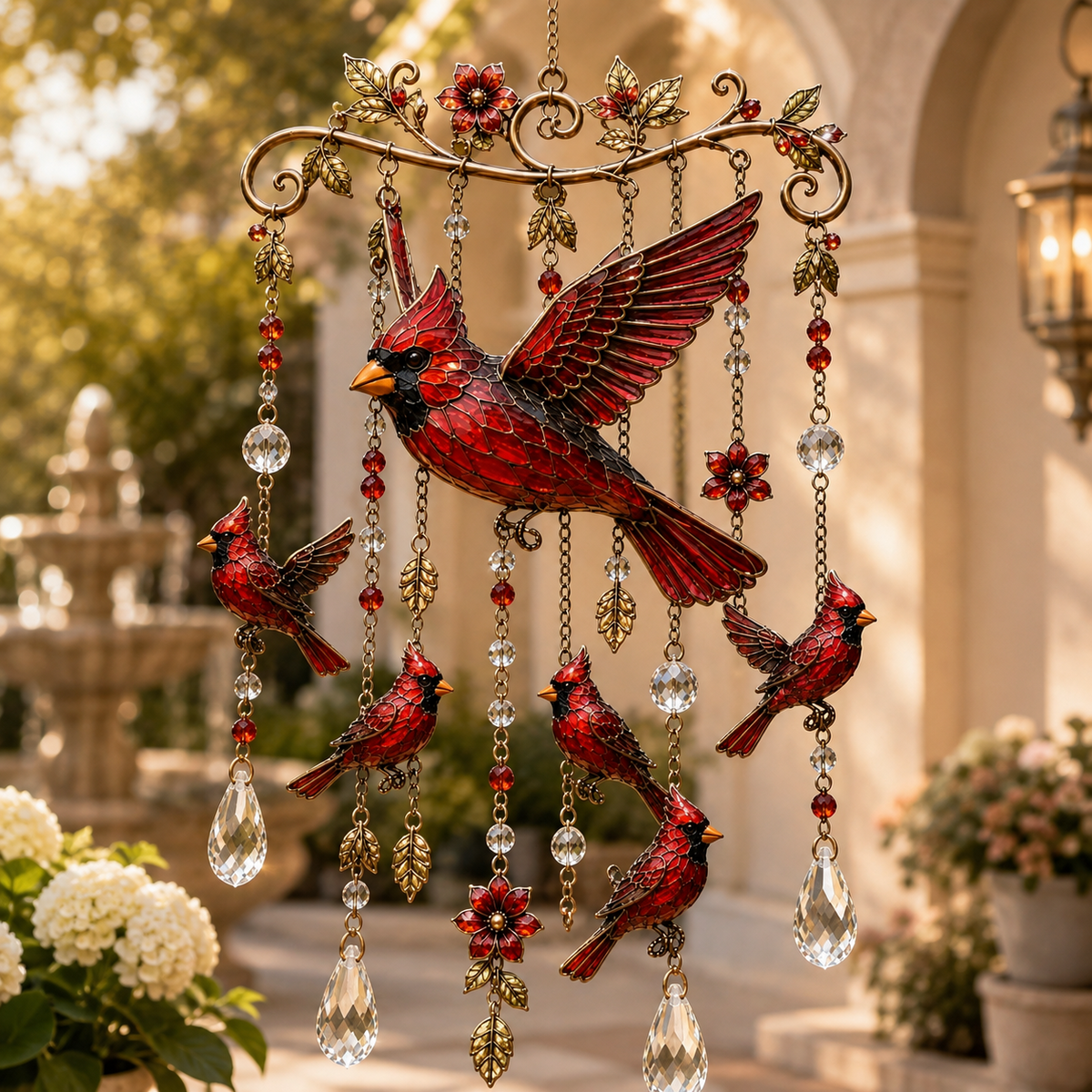 🐦 Hummingbird Wind Chime 🎐 Beauty & Melody in Every Breeze