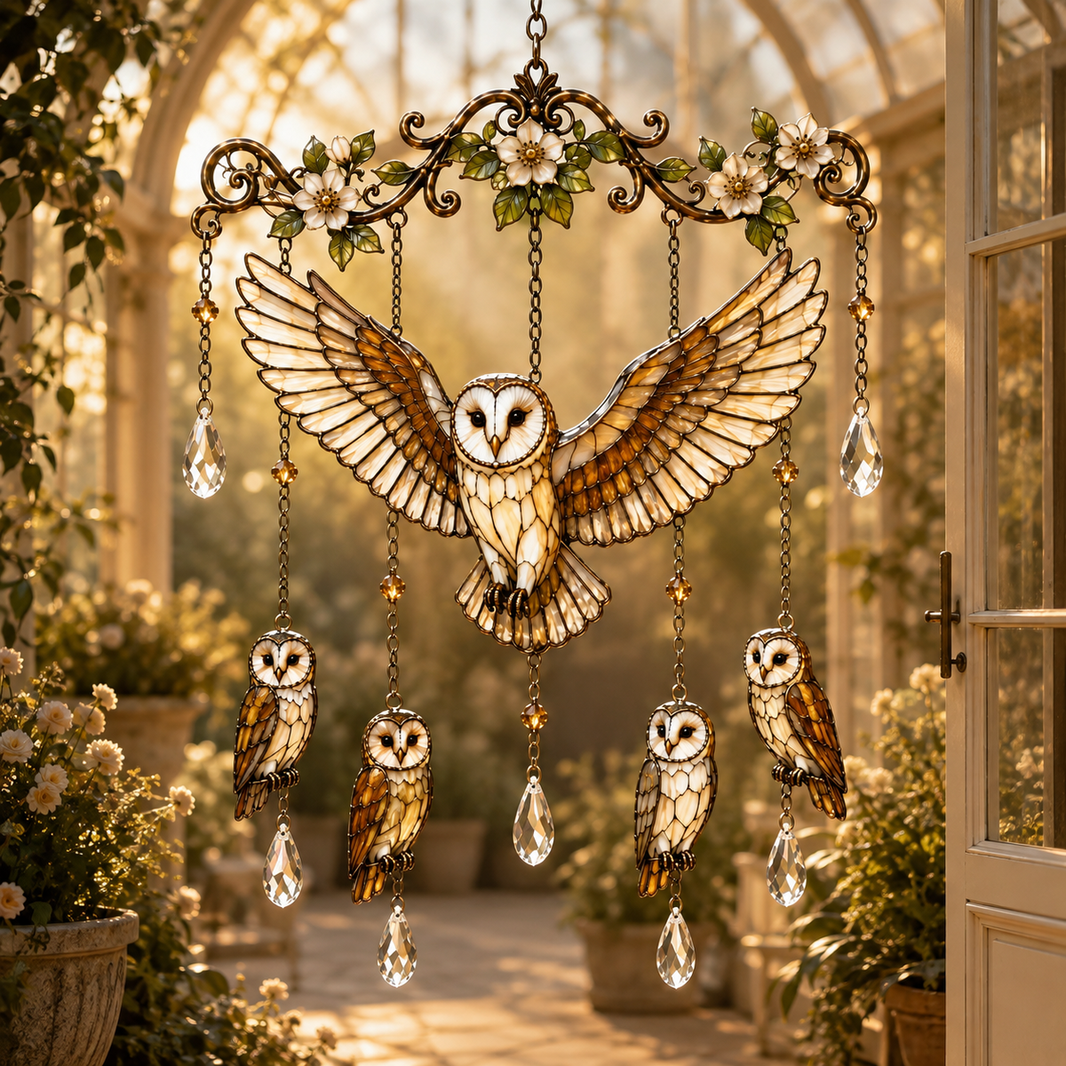 🐦 Hummingbird Wind Chime 🎐 Beauty & Melody in Every Breeze