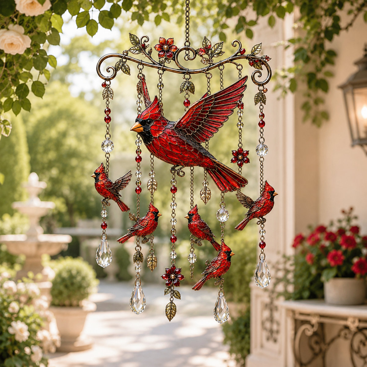 🐦 Hummingbird Wind Chime 🎐 Beauty & Melody in Every Breeze