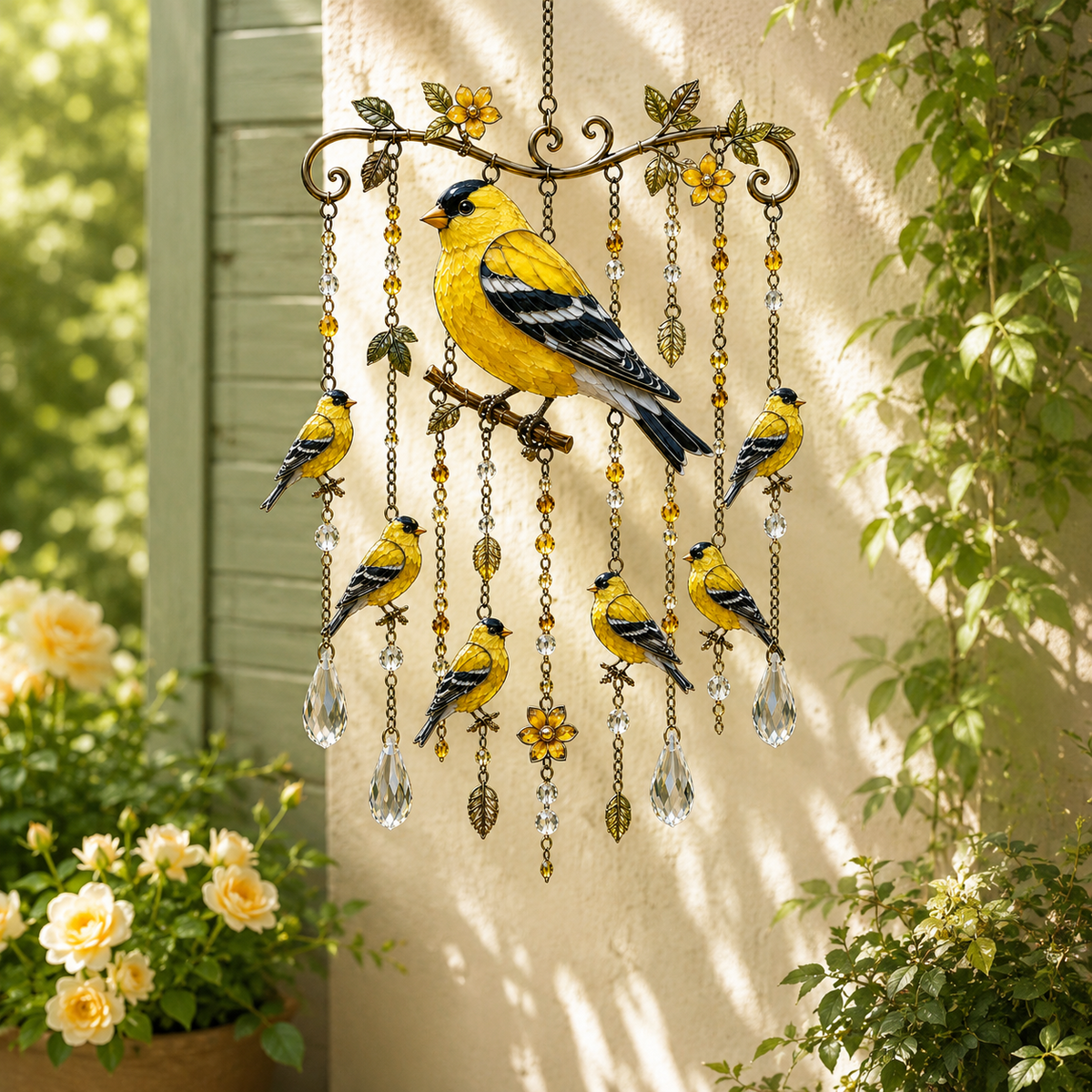 🐦 Hummingbird Wind Chime 🎐 Beauty & Melody in Every Breeze