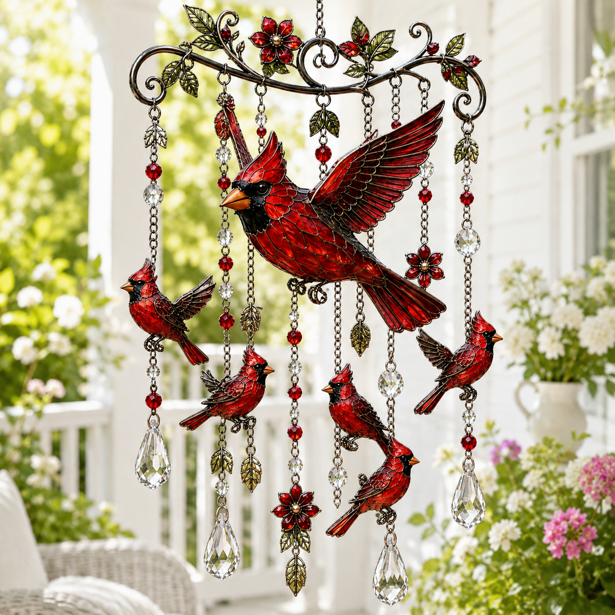 🐦 Hummingbird Wind Chime 🎐 Beauty & Melody in Every Breeze